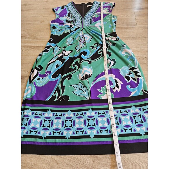 Cache Y2K Woman's Short Sleeve Sheath Cocktail Dress Size 6 - Picture 4 of 6